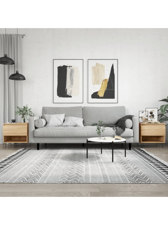 Konferenční stolky 2 ks dub sonoma 50x46x50 cm kompozitní dřevo