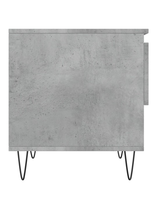 Konferenční stolek betonově šedý 50x46x50 cm kompozitní dřevo