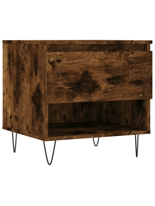 Konferenční stolky 2 ks kouřový dub 50x46x50cm kompozitní dřevo