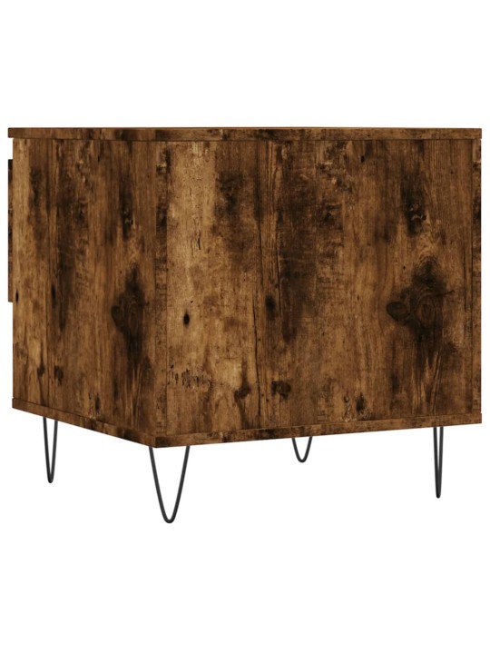 Konferenční stolky 2 ks kouřový dub 50x46x50cm kompozitní dřevo