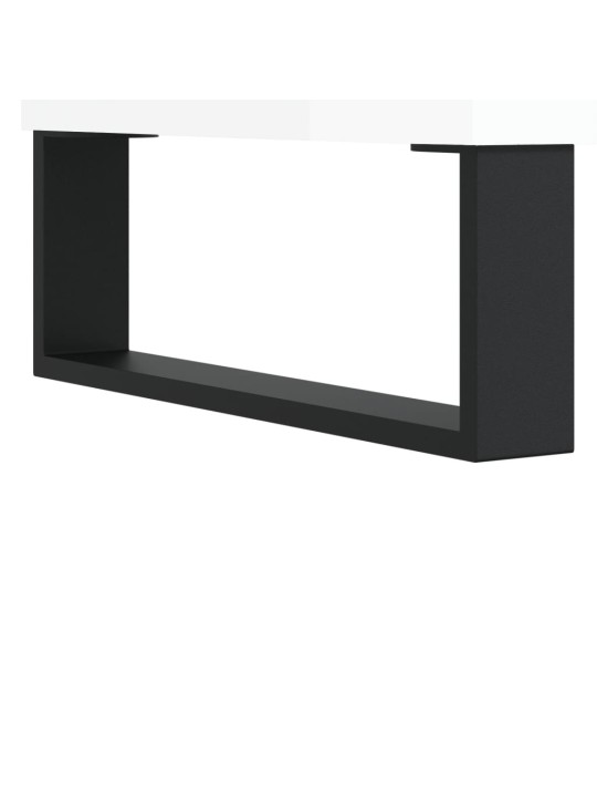 Konferenční stolky 2 ks bílé 50 x 46 x 50 cm kompozitní dřevo