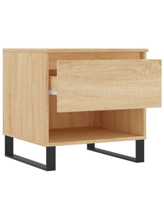 Konferenční stolky 2 ks dub sonoma 50x46x50 cm kompozitní dřevo