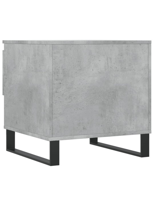 Konferenční stolek betonově šedý 50x46x50 cm kompozitní dřevo