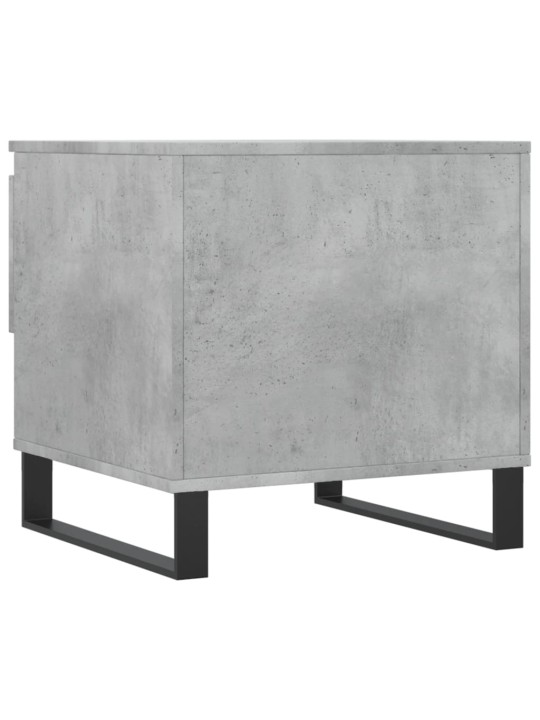 Konferenční stolky 2 ks betonově šedé 50 x 46 x 50 cm kompozit