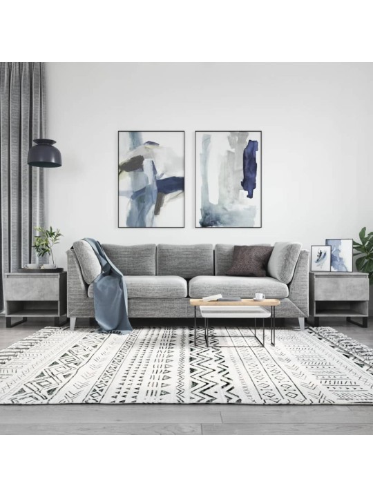 Konferenční stolky 2 ks betonově šedé 50 x 46 x 50 cm kompozit