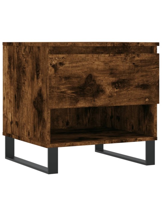 Konferenční stolek kouřový dub 50 x 46 x 50 cm kompozitní dřevo