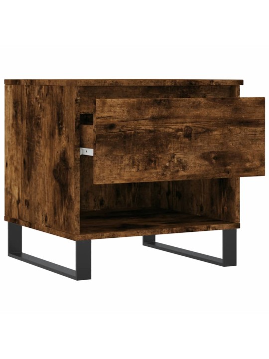 Konferenční stolky 2 ks kouřový dub 50x46x50cm kompozitní dřevo