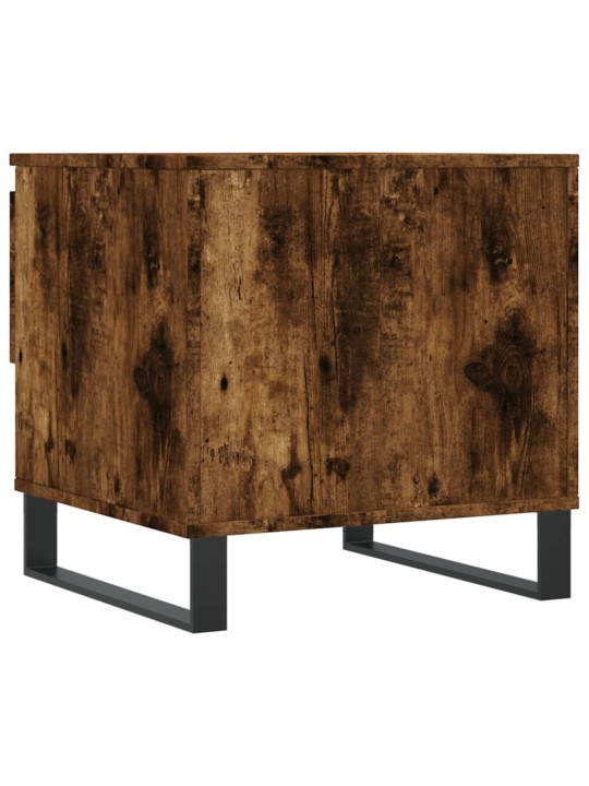 Konferenční stolky 2 ks kouřový dub 50x46x50cm kompozitní dřevo