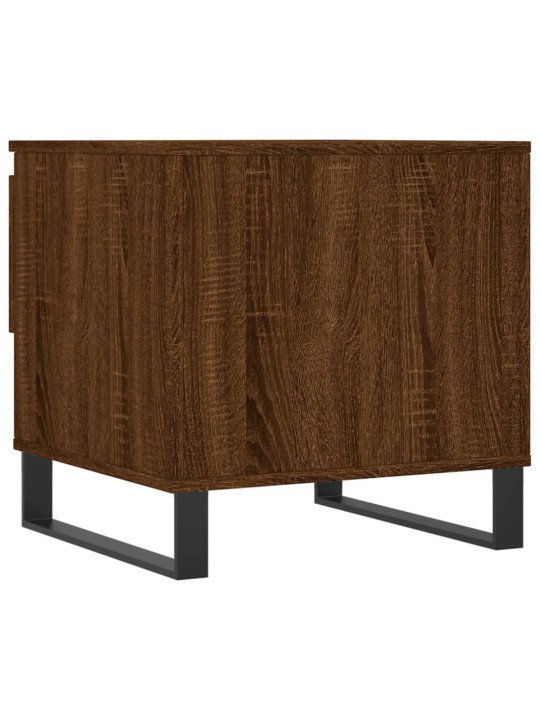 Konferenční stolky 2 ks hnědý dub 50x46x50 cm kompozitní dřevo