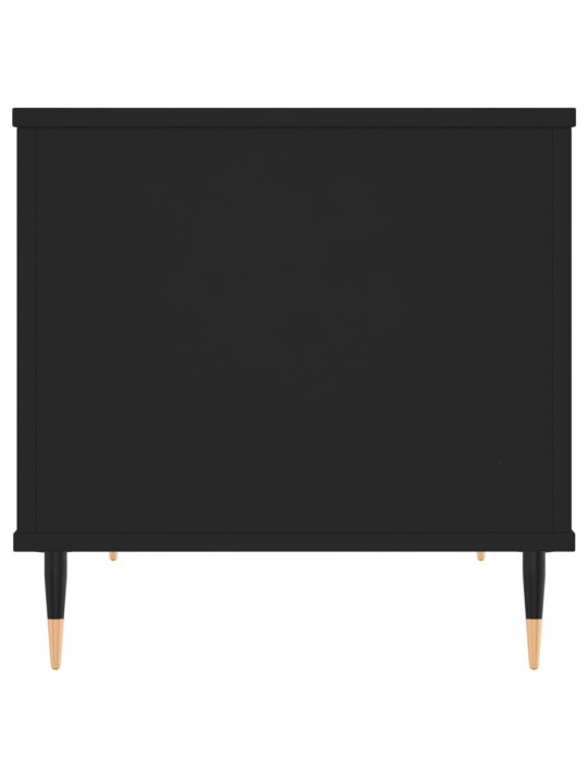 Konferenční stolek černý 60x44,5x45 cm kompozitní dřevo