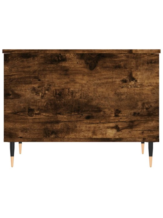 Konferenční stolek kouřový dub 60x44,5x45 cm kompozitní dřevo