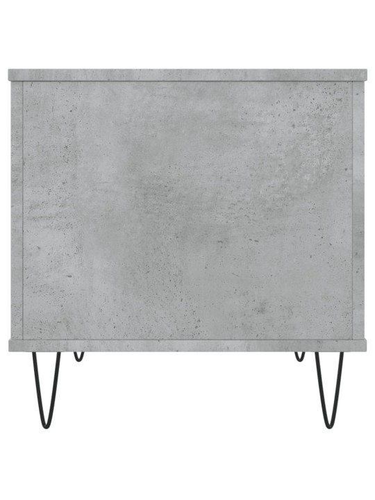 Konferenční stolek betonově šedý 60x44,5x45 cm kompozitní dřevo