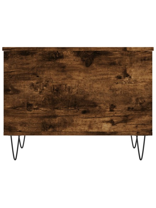 Konferenční stolek kouřový dub 60x44,5x45 cm kompozitní dřevo