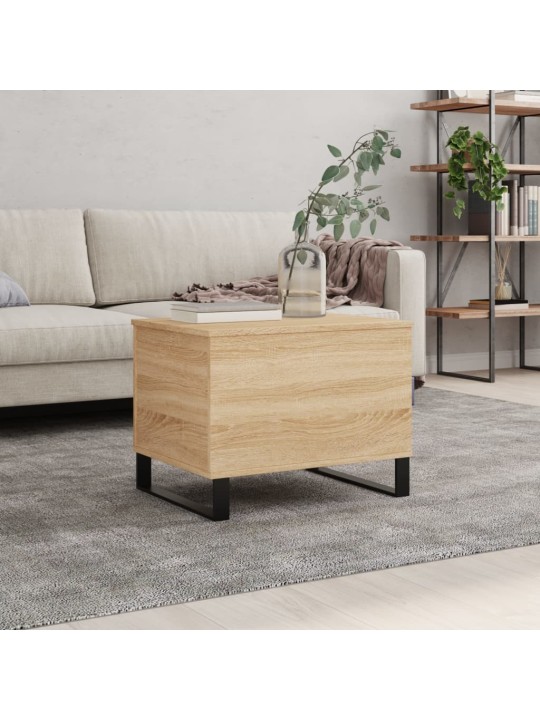 Konferenční stolek dub sonoma 60x44,5x45 cm kompozitní dřevo