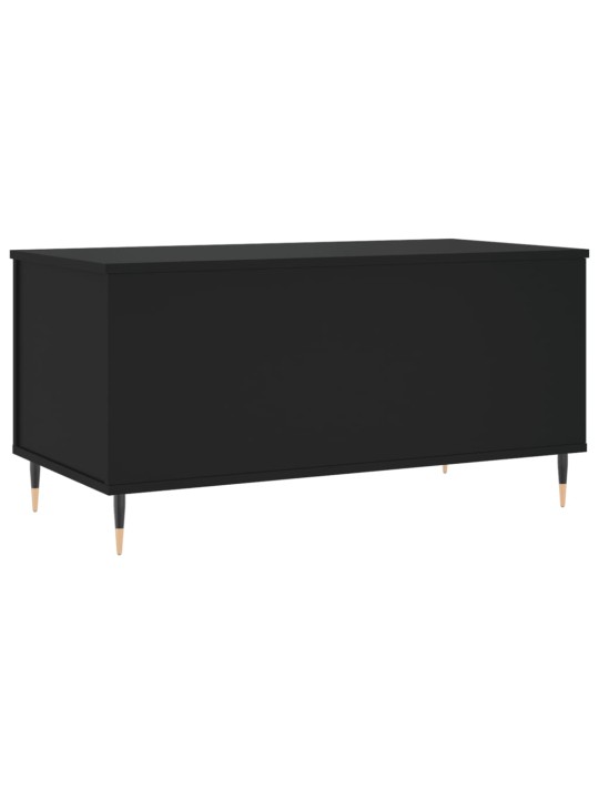 Konferenční stolek černý 90 x 44,5 x 45 cm kompozitní dřevo
