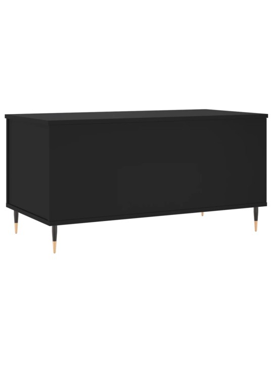 Konferenční stolek černý 90 x 44,5 x 45 cm kompozitní dřevo