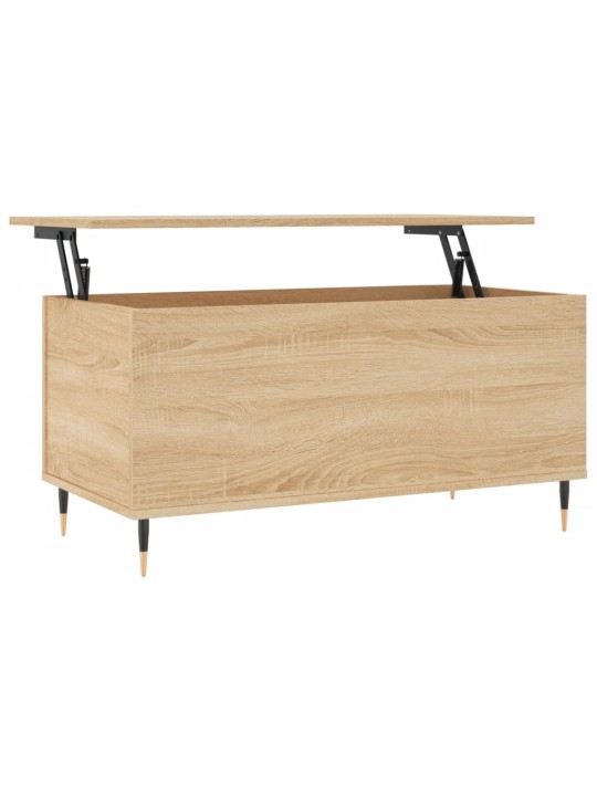 Konferenční stolek dub sonoma 90x44,5x45 cm kompozitní dřevo