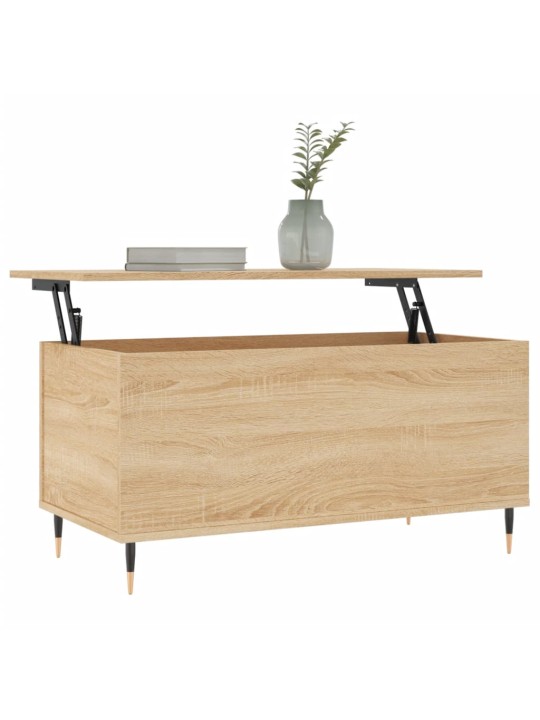 Konferenční stolek dub sonoma 90x44,5x45 cm kompozitní dřevo