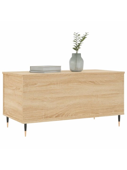 Konferenční stolek dub sonoma 90x44,5x45 cm kompozitní dřevo