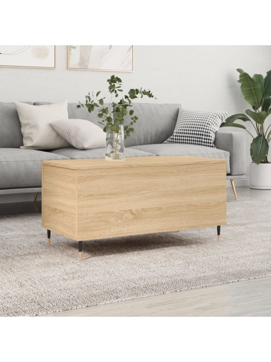Konferenční stolek dub sonoma 90x44,5x45 cm kompozitní dřevo