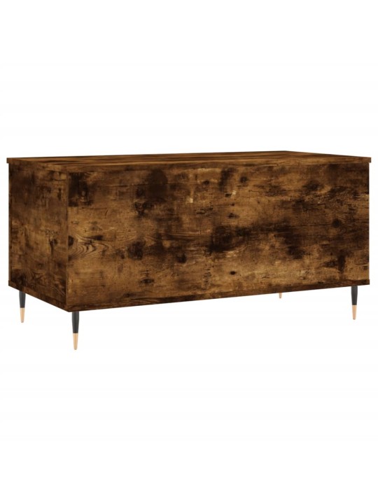 Konferenční stolek kouřový dub 90x44,5x45 cm kompozitní dřevo