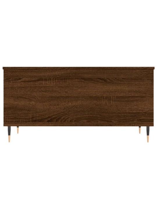 Konferenční stolek hnědý dub 90 x 44,5 x 45 cm kompozitní dřevo
