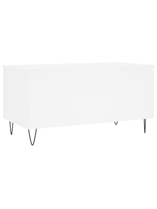 Konferenční stolek bílý 90 x 44,5 x 45 cm kompozitní dřevo