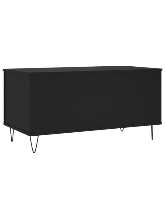 Konferenční stolek černý 90 x 44,5 x 45 cm kompozitní dřevo