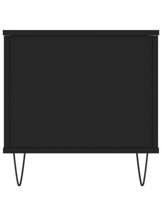 Konferenční stolek černý 90 x 44,5 x 45 cm kompozitní dřevo