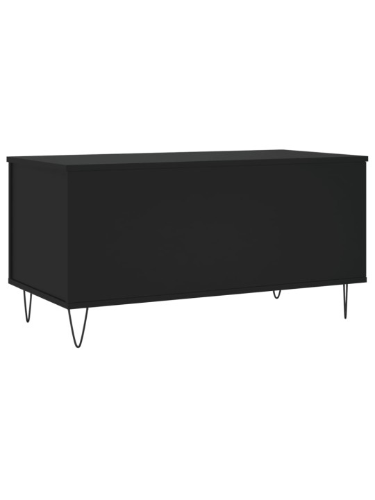 Konferenční stolek černý 90 x 44,5 x 45 cm kompozitní dřevo