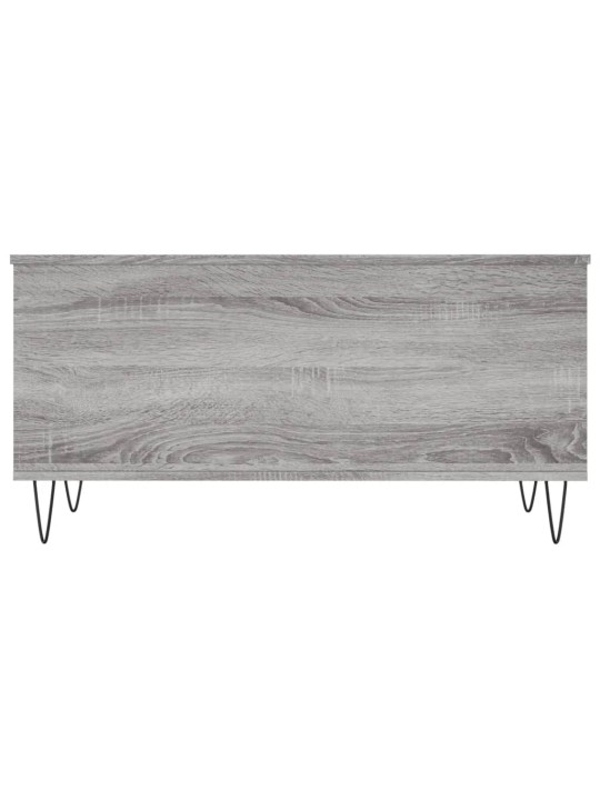 Konferenční stolek šedý sonoma 90x44,5x45 cm kompozitní dřevo