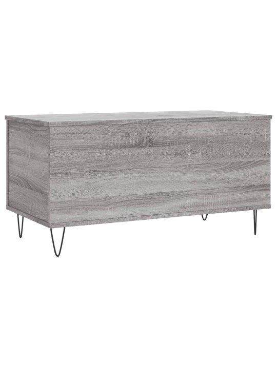 Konferenční stolek šedý sonoma 90x44,5x45 cm kompozitní dřevo