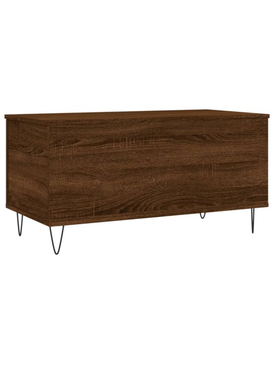 Konferenční stolek hnědý dub 90 x 44,5 x 45 cm kompozitní dřevo
