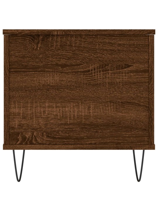 Konferenční stolek hnědý dub 90 x 44,5 x 45 cm kompozitní dřevo