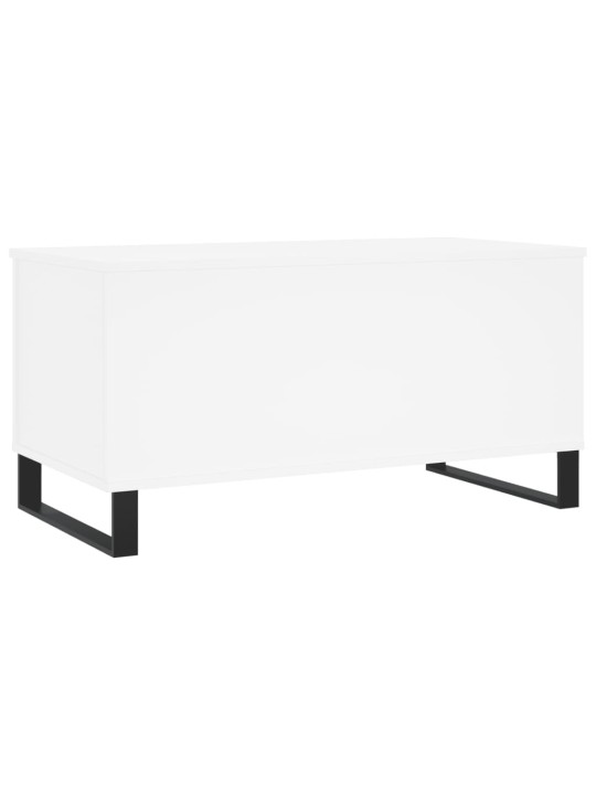 Konferenční stolek bílý 90 x 44,5 x 45 cm kompozitní dřevo