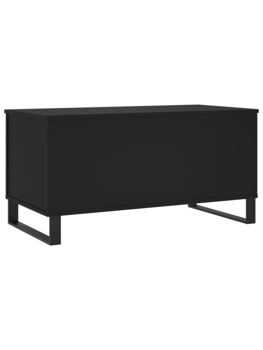 Konferenční stolek černý 90 x 44,5 x 45 cm kompozitní dřevo