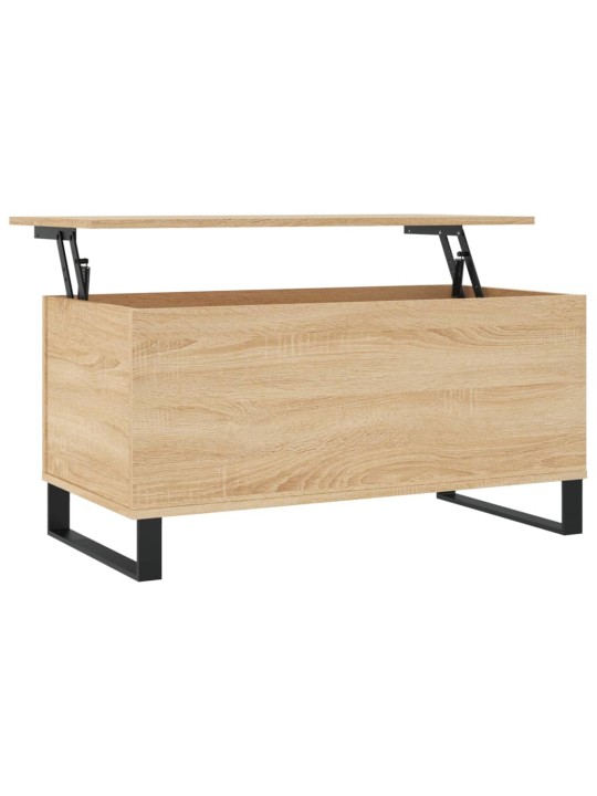Konferenční stolek dub sonoma 90x44,5x45 cm kompozitní dřevo