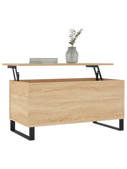 Konferenční stolek dub sonoma 90x44,5x45 cm kompozitní dřevo
