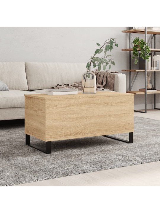 Konferenční stolek dub sonoma 90x44,5x45 cm kompozitní dřevo