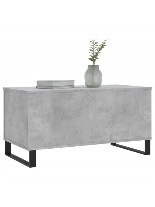 Konferenční stolek betonově šedý 90x44,5x45 cm kompozitní dřevo