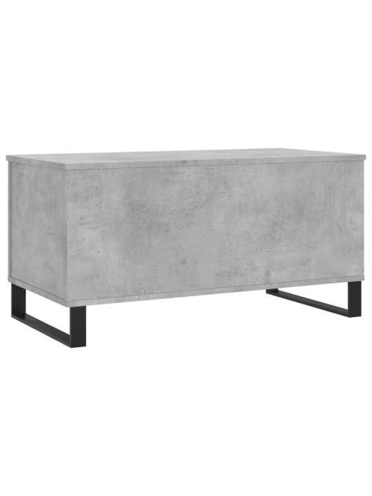 Konferenční stolek betonově šedý 90x44,5x45 cm kompozitní dřevo