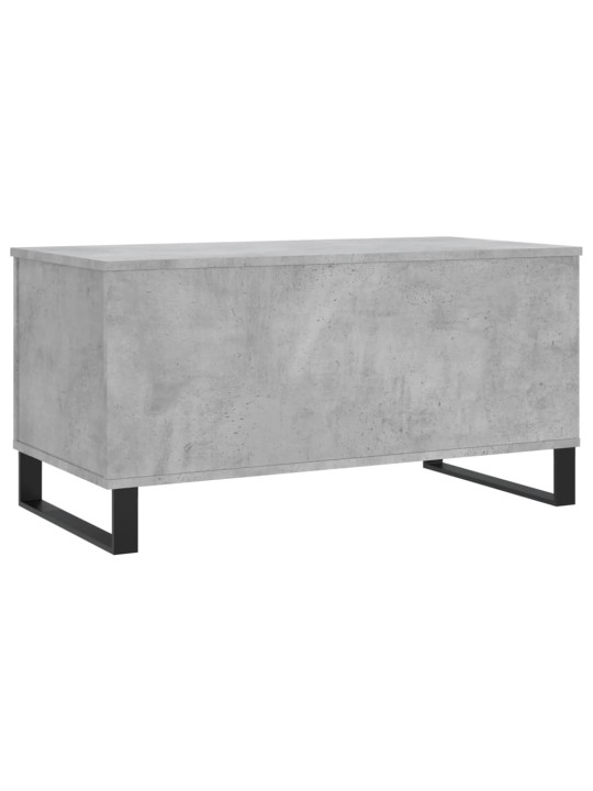 Konferenční stolek betonově šedý 90x44,5x45 cm kompozitní dřevo