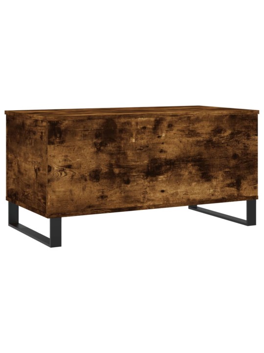 Konferenční stolek kouřový dub 90x44,5x45 cm kompozitní dřevo
