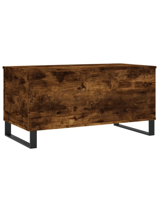Konferenční stolek kouřový dub 90x44,5x45 cm kompozitní dřevo