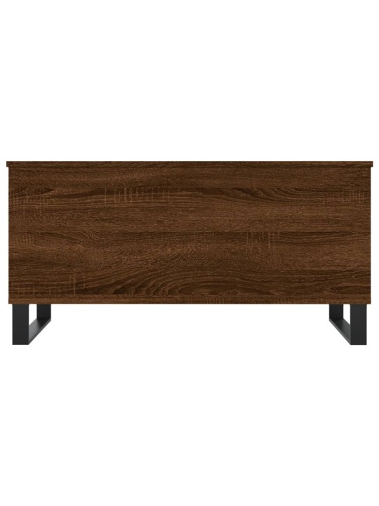 Konferenční stolek hnědý dub 90 x 44,5 x 45 cm kompozitní dřevo