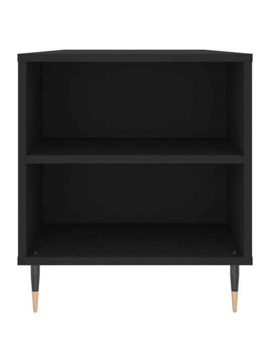 Konferenční stolek černý 102 x 44,5 x 50 cm kompozitní dřevo