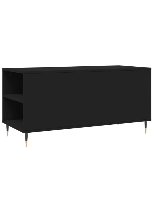 Konferenční stolek černý 102 x 44,5 x 50 cm kompozitní dřevo