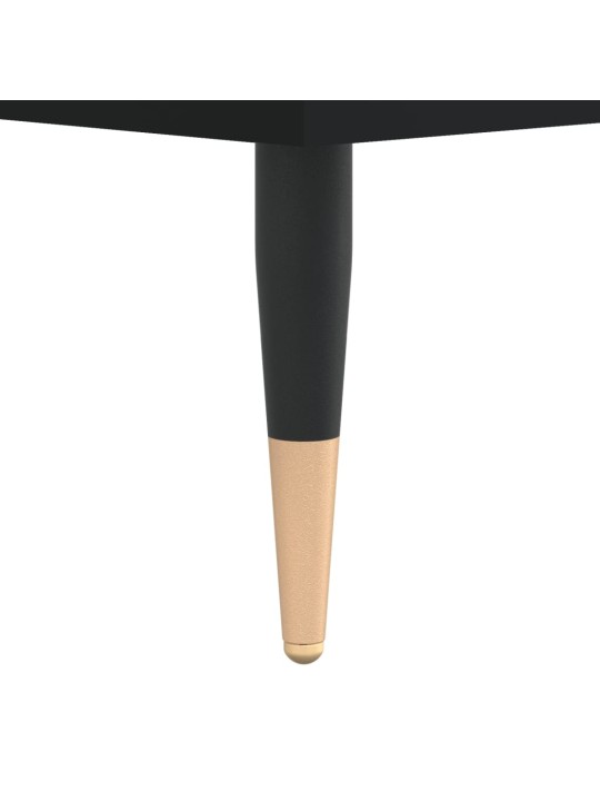 Konferenční stolek černý 102 x 44,5 x 50 cm kompozitní dřevo