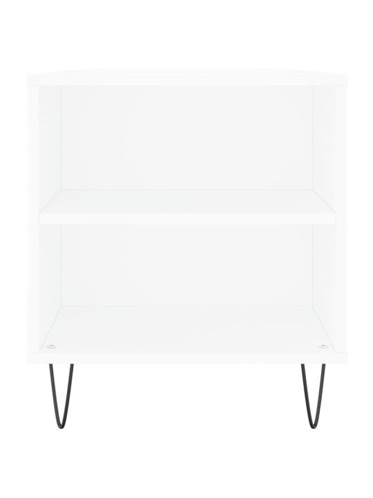 Konferenční stolek bílý 102 x 44,5 x 50 cm kompozitní dřevo