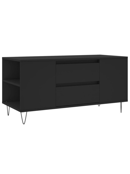 Konferenční stolek černý 102 x 44,5 x 50 cm kompozitní dřevo